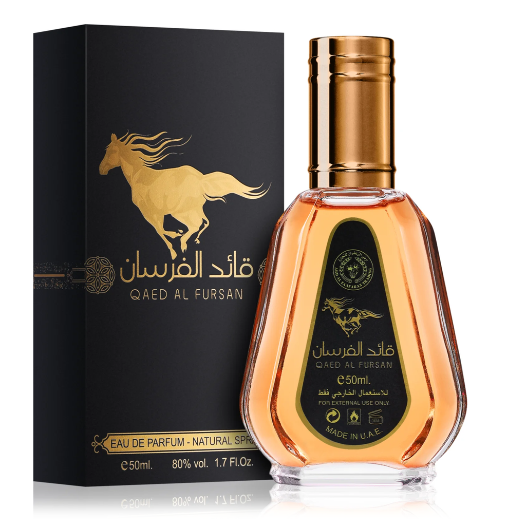 Ard Al Zaafaran Qaed Al Fursan  Eau De Parfum For Men-Oriental Woody Perfume 50ml