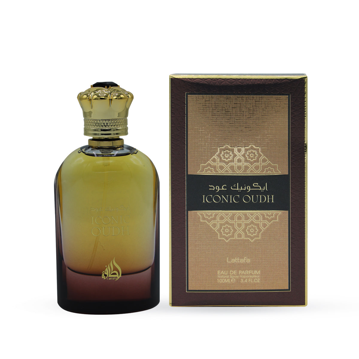 Lattafa Iconic Oud - Perfume For Unisex - EDP 100ml
