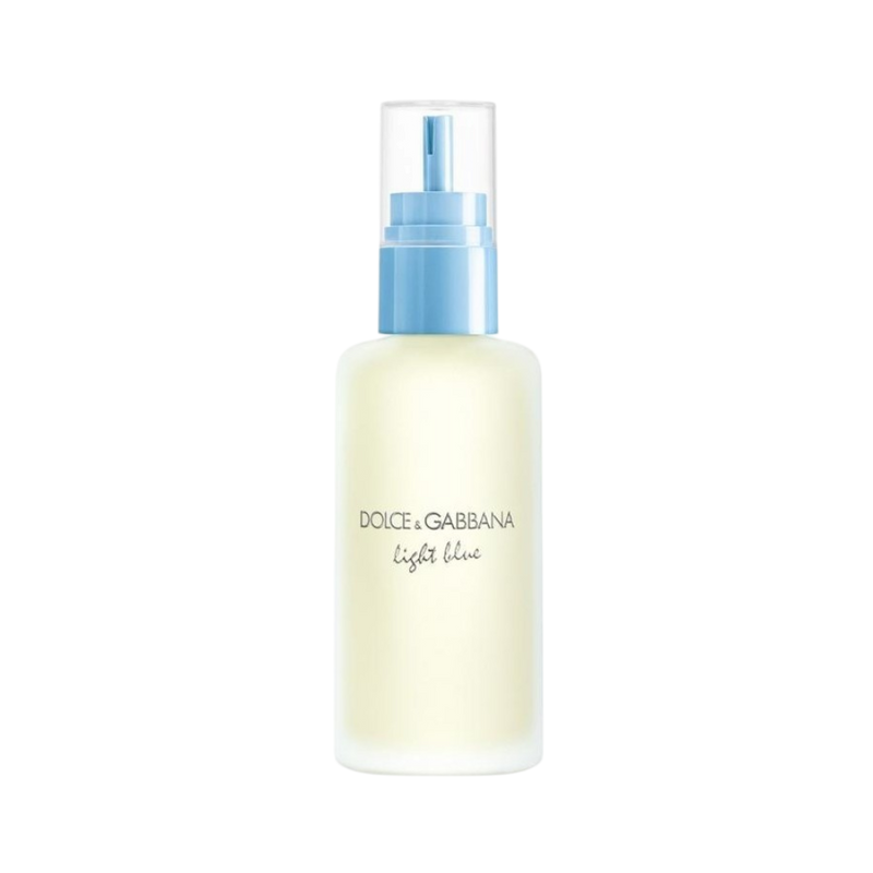 Dolce & Gabbana Light Blue Eau de Toilette Refillable, Floral Fruity Fragrance For Women 200ml