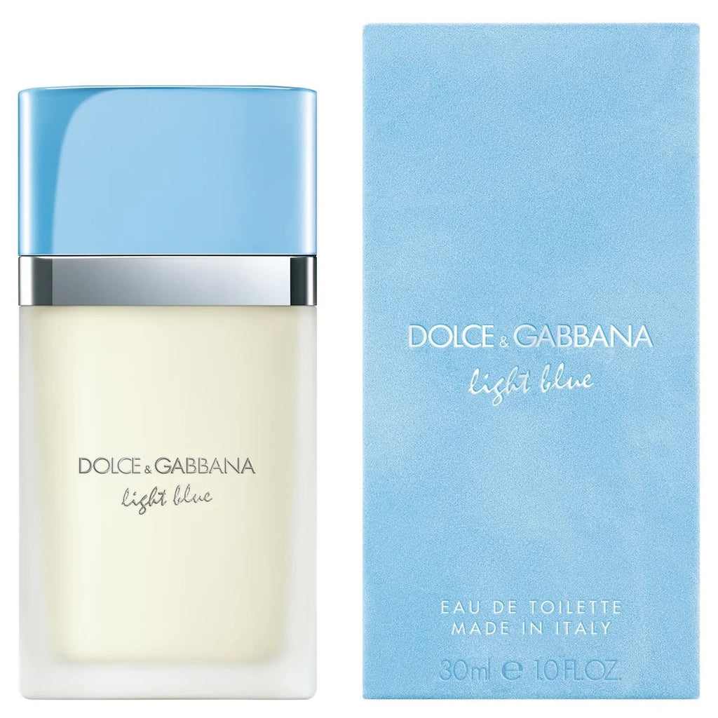 Dolce & Gabbana Light Blue Eau De Toilette For Women - Floral Fruity Perfume 30ml Refillable