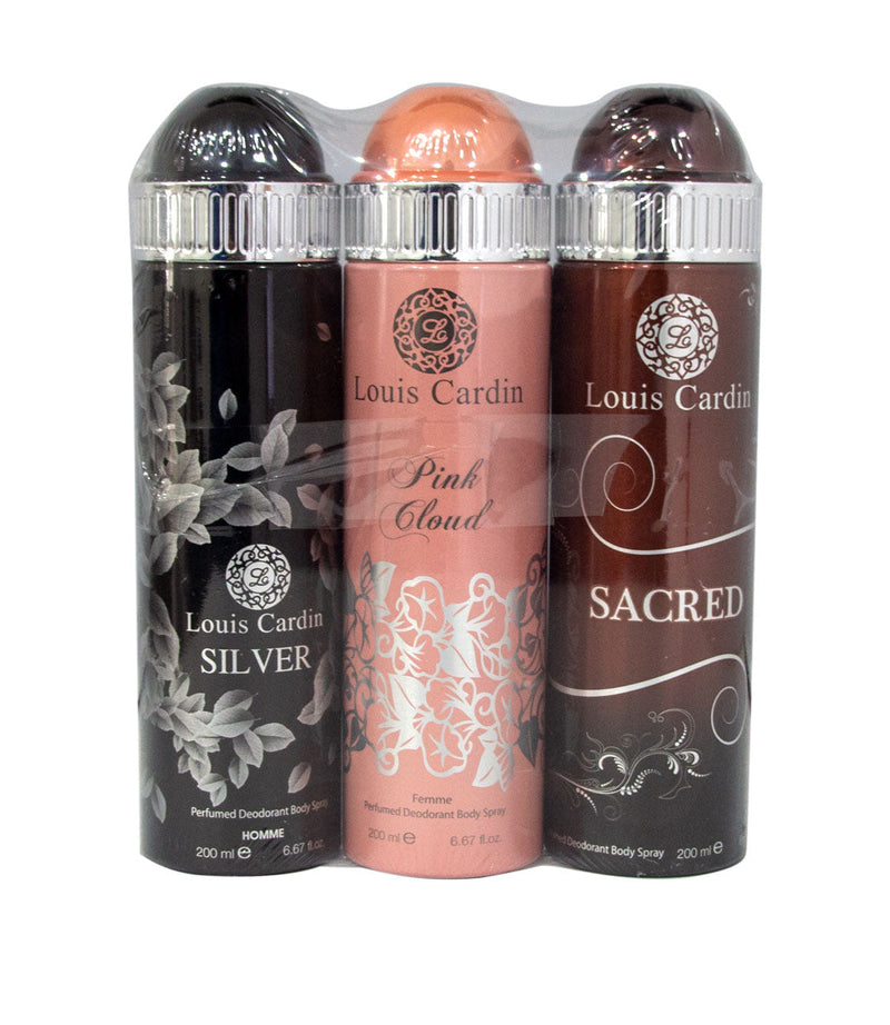 Louis Cardin 3pc Deo Assorted set