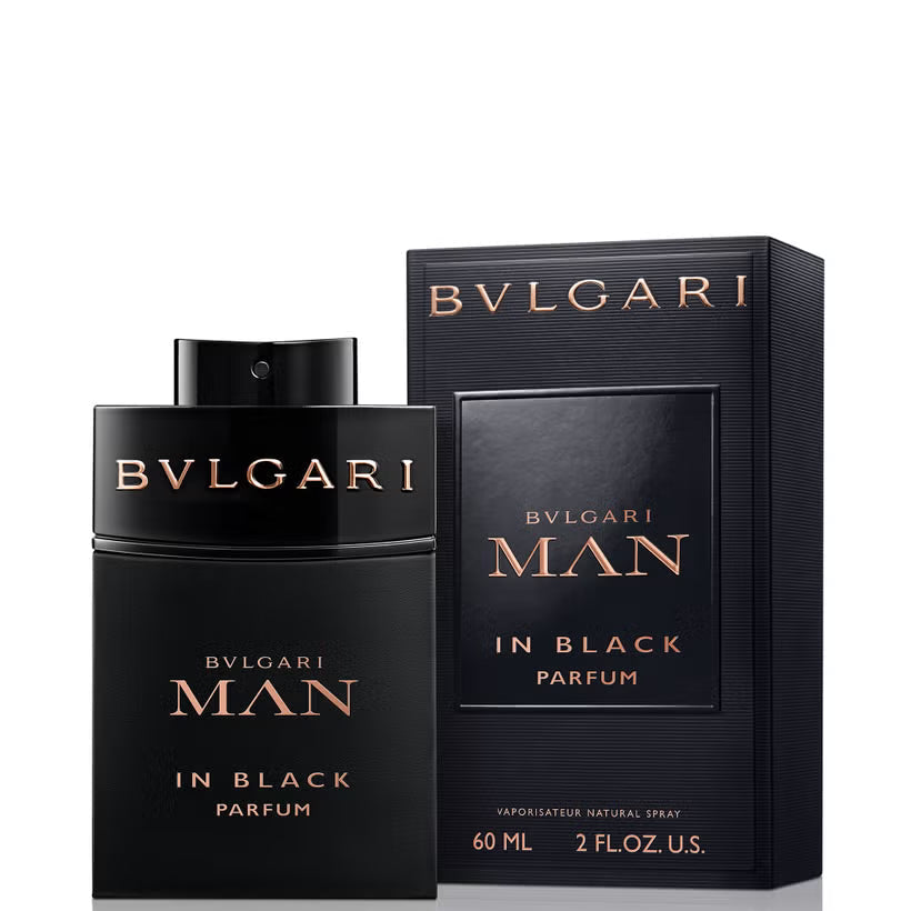 Bvlgari Man In Black Parfum For Men Ambery 60 ml