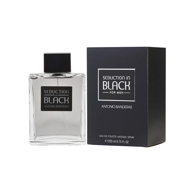 ANTONIO BANDERAS BLACK SEDUCTION FOR MEN EDT 200ML