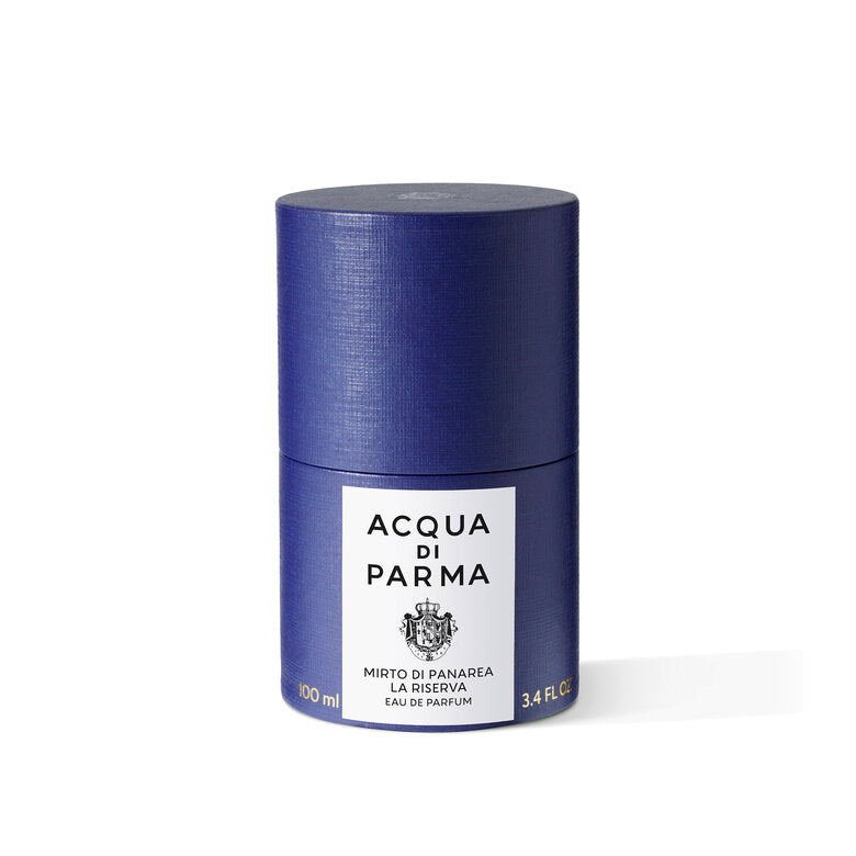 Acqua di Parma Blu Mediterraneo Mirto di Panarea La Riserva Eau de Parfum, Woody Aromatic Fragrance For Women And Men 100ml