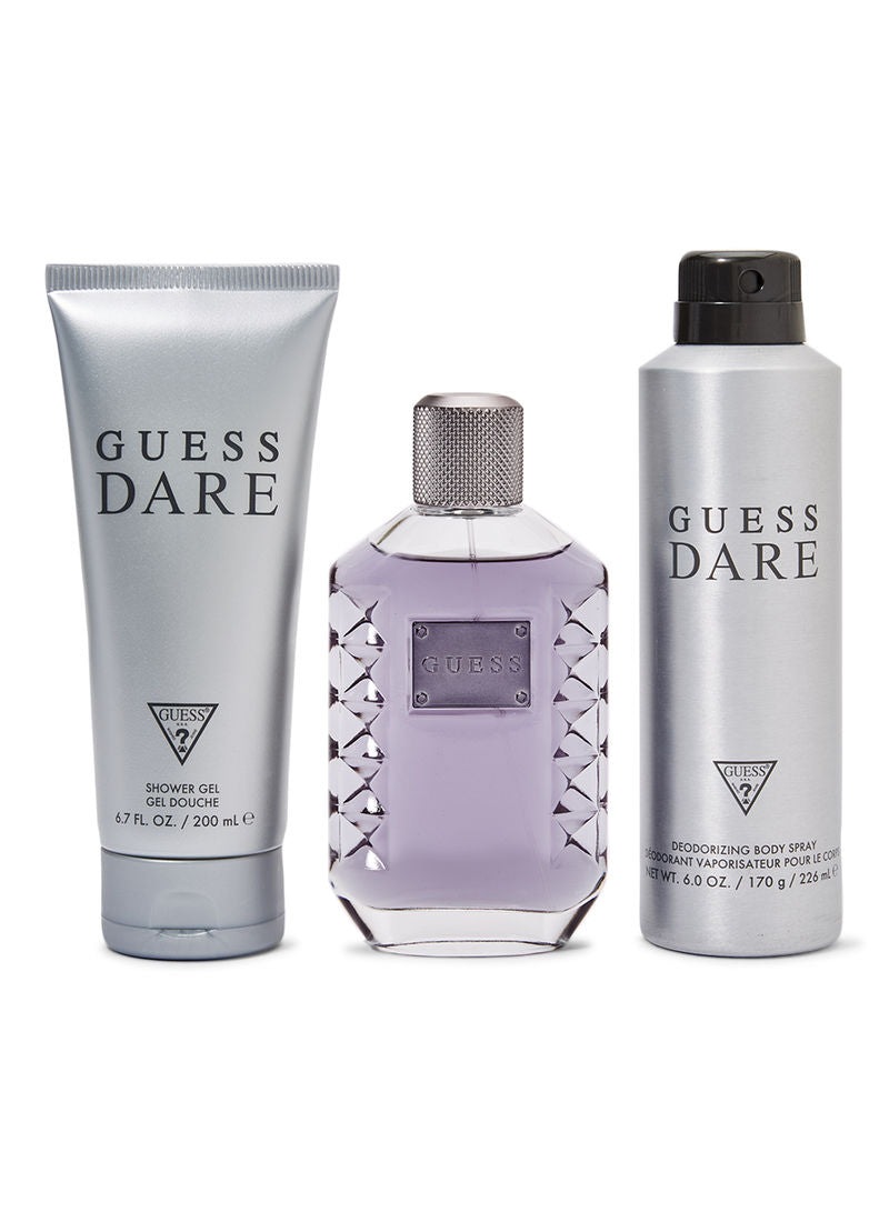 GUESS DARE FOR MEN EDT 100ML+200ML SHAVING GEL+226ML BODY SPRAY SET
