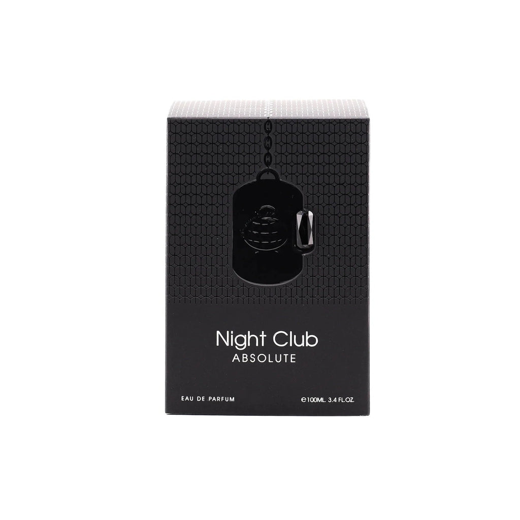 Fragrance World Night Club Absoulte Eau De Parfum For Men-Woody Aromatic  Perfume 100ml