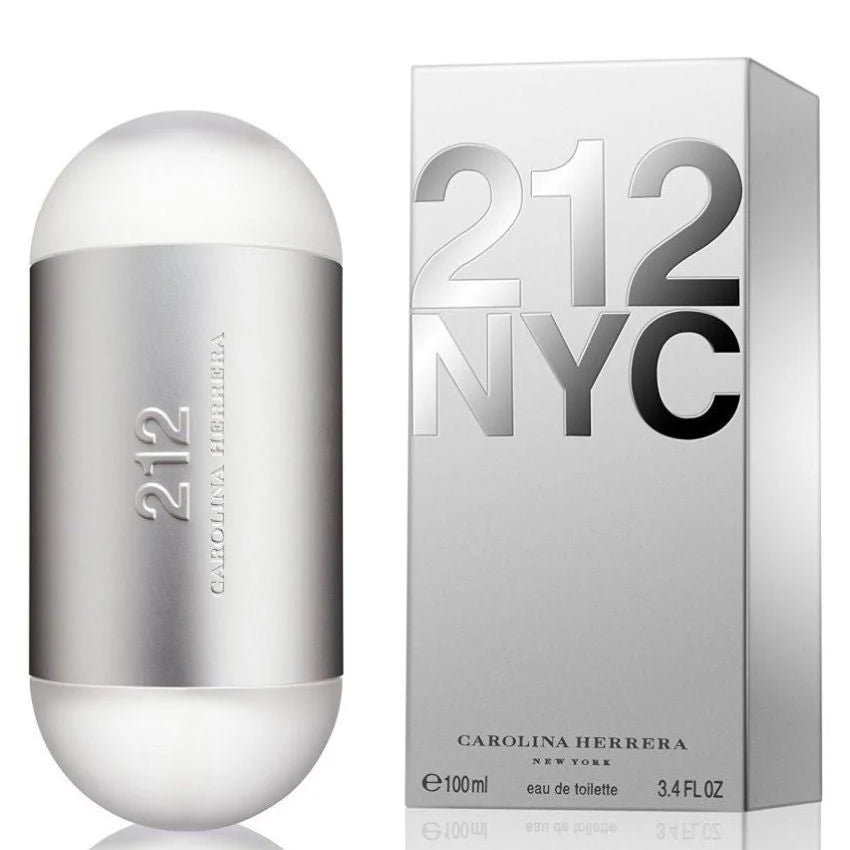 Carolina Herrera 212 Eau De Toilette For Women - Floral Woody Musk Perfume 100ml