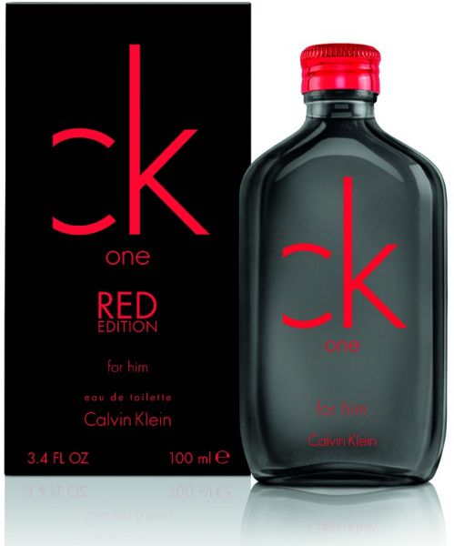 Calvin Klein One Red Edition for Him for Men - Eau de Toilette, 100ml