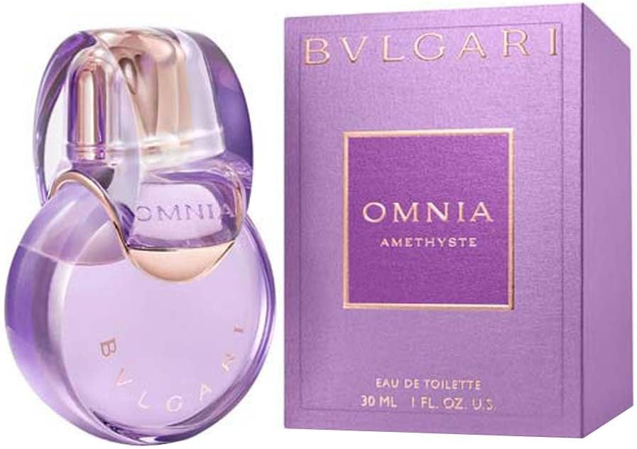 Bvlgari Omnia Amethyste  Eau de Toilette, Floral Woody Musk Fragrance For Women 30ml