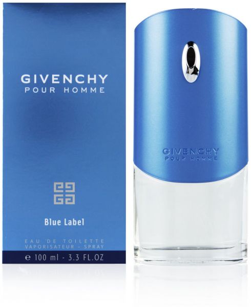 Givenchy Pour Homme Blue Label for Men - Eau de Toilette, 100ml