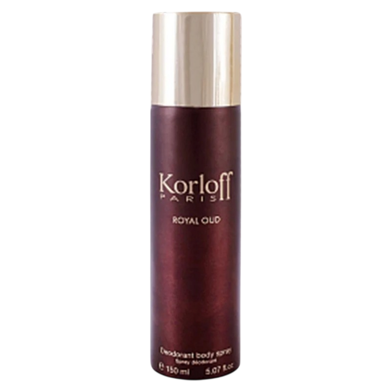 Korloff Royal Oud for Unisex 150ml Deo