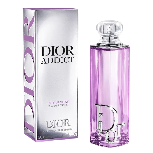 Christian Dior Addict Purple Glow Eau de Parfum, Floral Fruity Gourmand Fragrance For Women 50ml