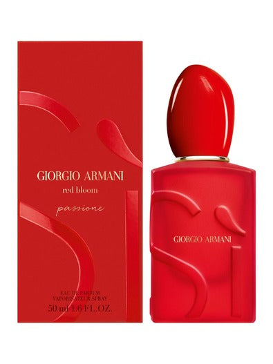 Giorgio Armani Sì Passione Red Bloom Eau de Parfum, Floral Fruité pour femme For Women 50ml