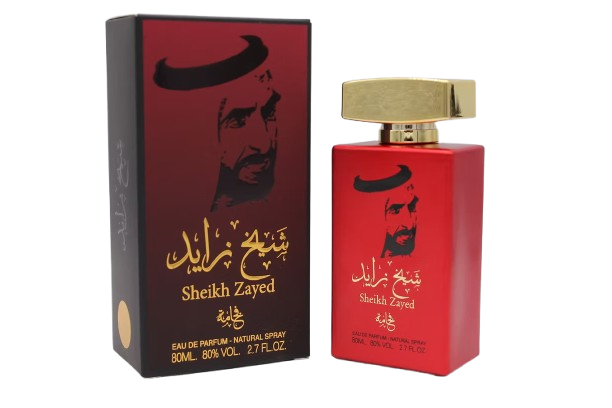 Sheikh Zayed Luxury Red By Ard?Al?Khaleej Perfume For Men Edp 80ml