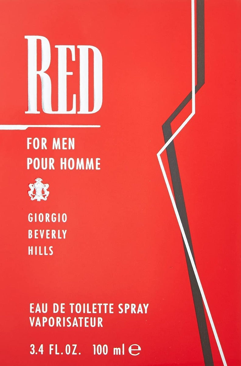 GIORGIO BEVERLY HILLS RED FOR MEN EDT 100 ml
