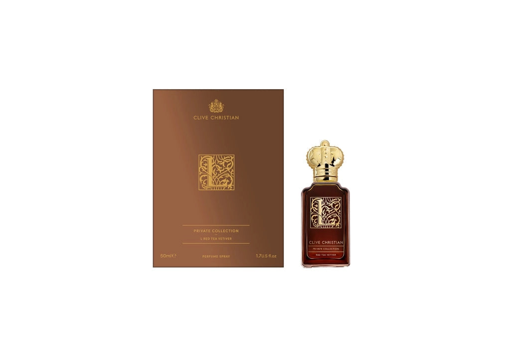 Clive Christian Private Collection L Red Tea Vetiver Edp For Men And Women Woody 50ml