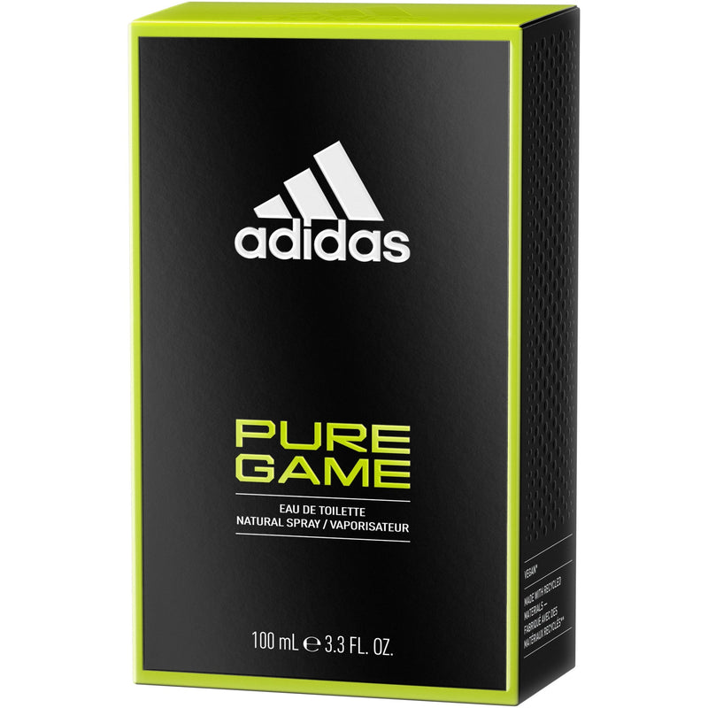 Adidas Pure Game Eau De Toilette For Men - Woody Spicy Perfume 100ml
