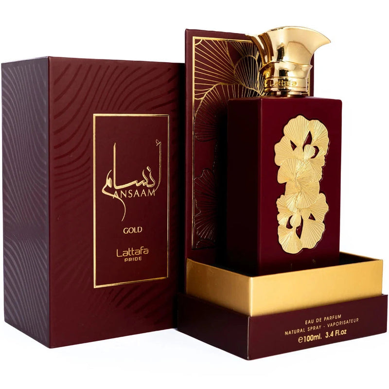 Lattafa Pride Ansaam Gold Perfume For Unisex EDP 100ml