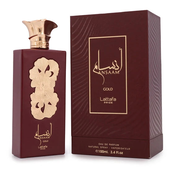 Lattafa Pride Ansaam Gold Perfume For Unisex EDP 100ml