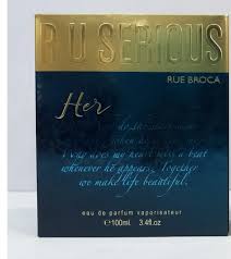 Afnan Rue Broca R U Serious Her Edp 100ml