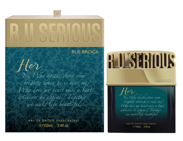 Afnan Rue Broca R U Serious Her Edp 100ml