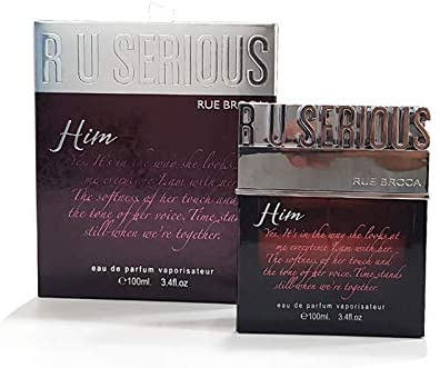 Afnan Rue Broca R U Serious Him Edp 100ml