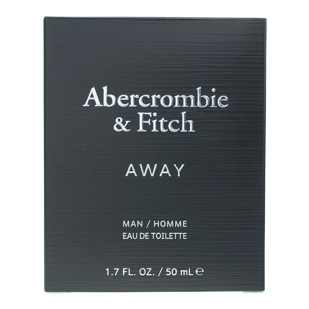 Abercrombie & Fitch Away Man Eau De Toilette For Men - Woody Aromatic Perfume 50ml