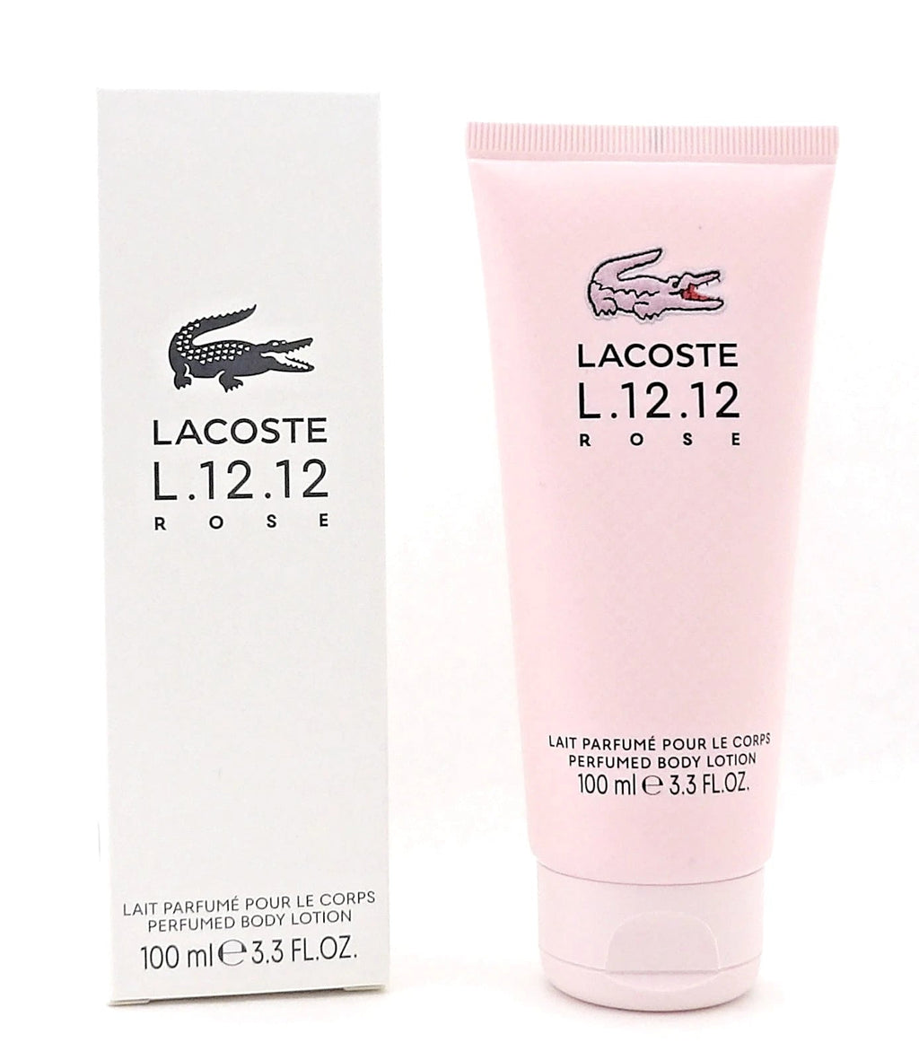Lacoste L.12.12 Rose Perfumed Body Lotion For Women 100ml