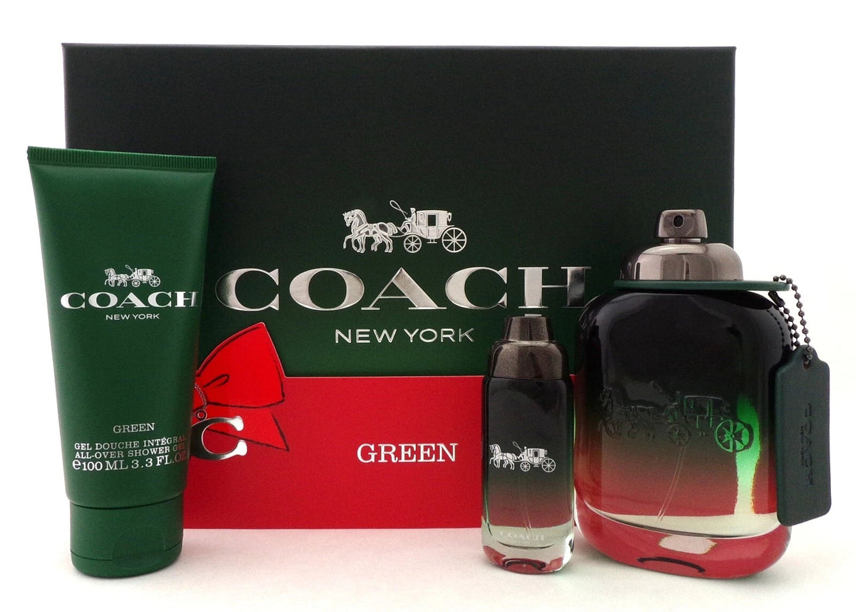 Coach Green Gift Set For Men