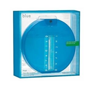 United Colors of Benetton Paradiso Inferno Blue for Men, 100 ml - EDT