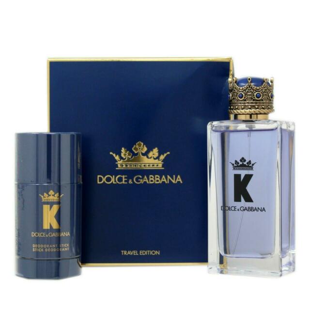 DOLCE & GABBANA K FOR MEN SET EDT 100 ml + DEO STICK 75 g (TRAVEL EDITION)
