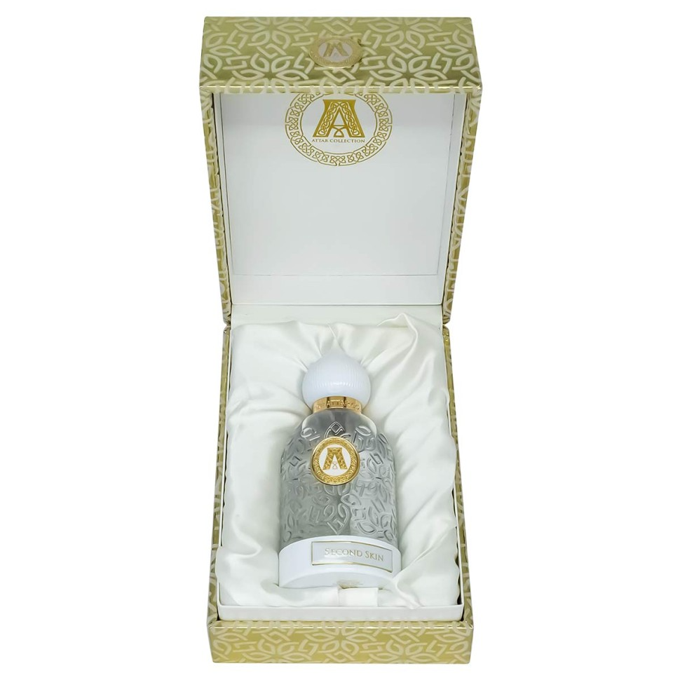 Attar Collection Second Skin Extrait de Parfum, Floral Woody Musk Fragrance For Women And Men 80ml