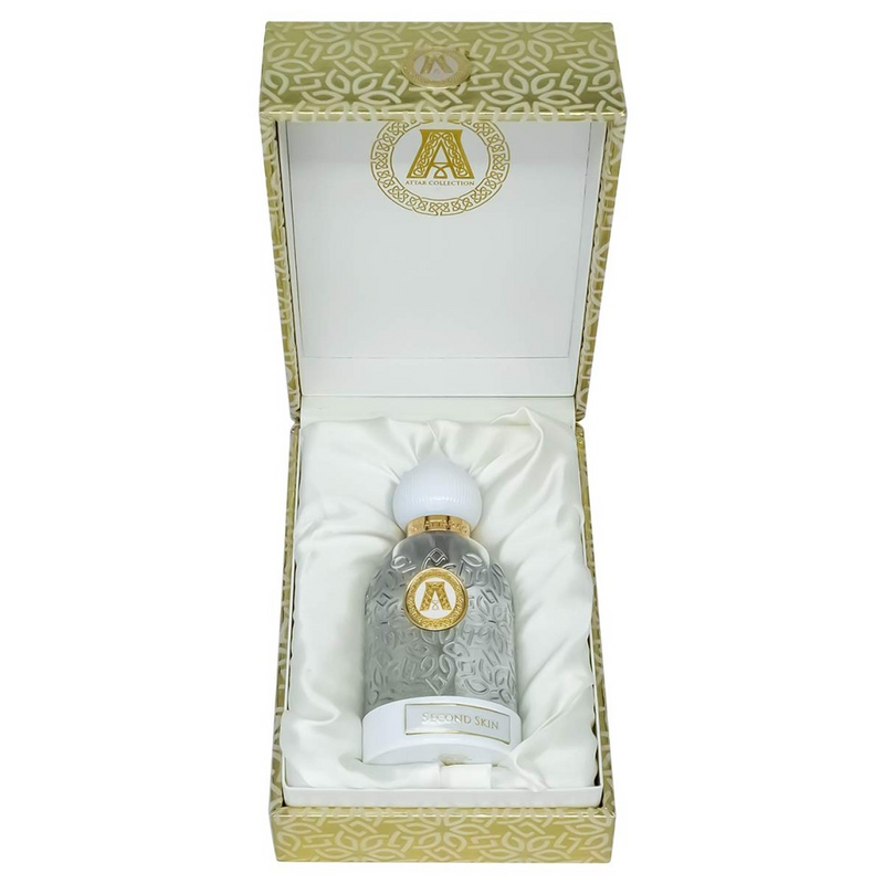 Attar Collection Second Skin Extrait de Parfum, Floral Woody Musk Fragrance For Women And Men 80ml