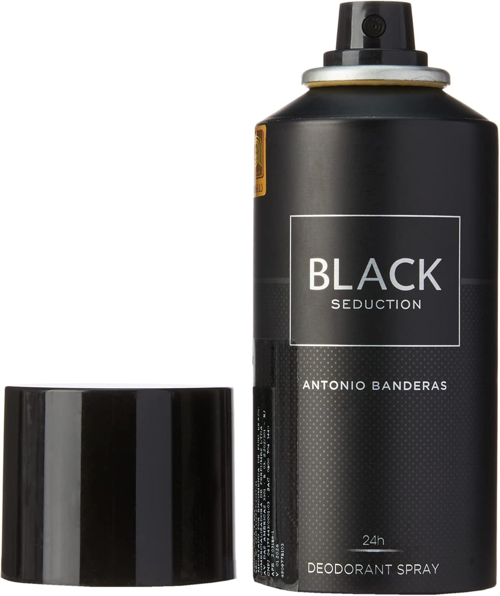 Black Seduction By Antonio Banderas Deodrant For Men 150ml