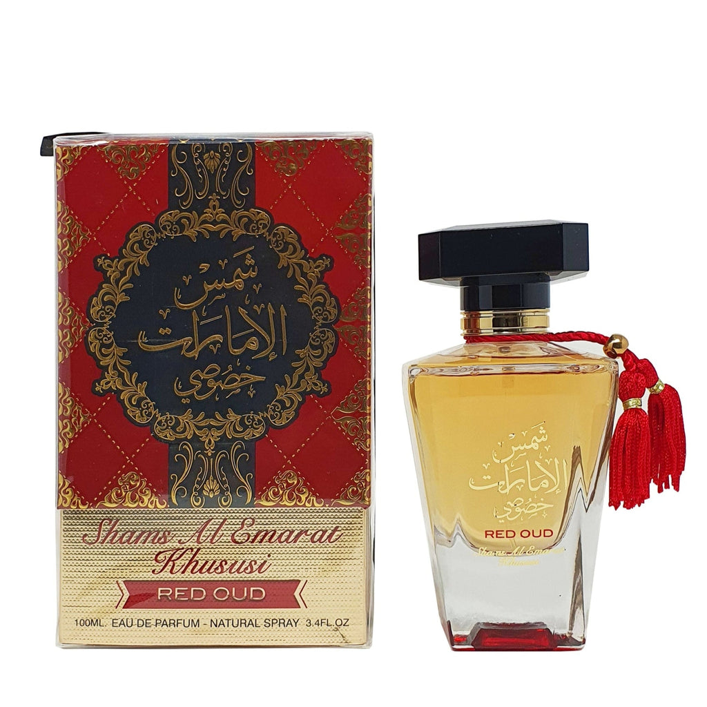 Ard Al Zaafaran Shams Al Emarat Khususi Red Oud Perfume For Unisex EDP 100ml