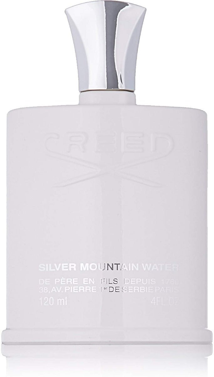 Creed Silver Mountain Eau de Parfum Spray Perfume for Men, 4 Fluid Ounce, 120ml