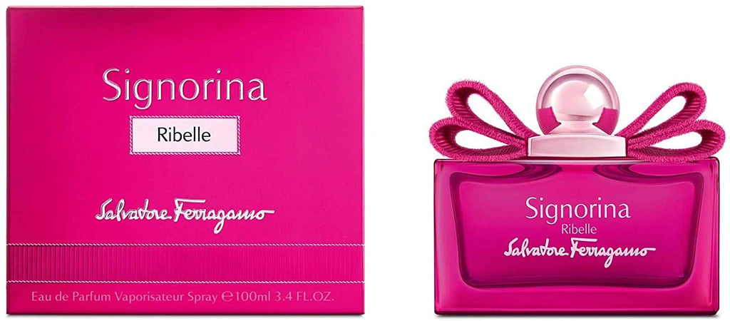 Signorina Ribelle by Salvatore Ferragamo Eau De Parfum Spray - Perfume for Women, 3.4 oz - 100 ml