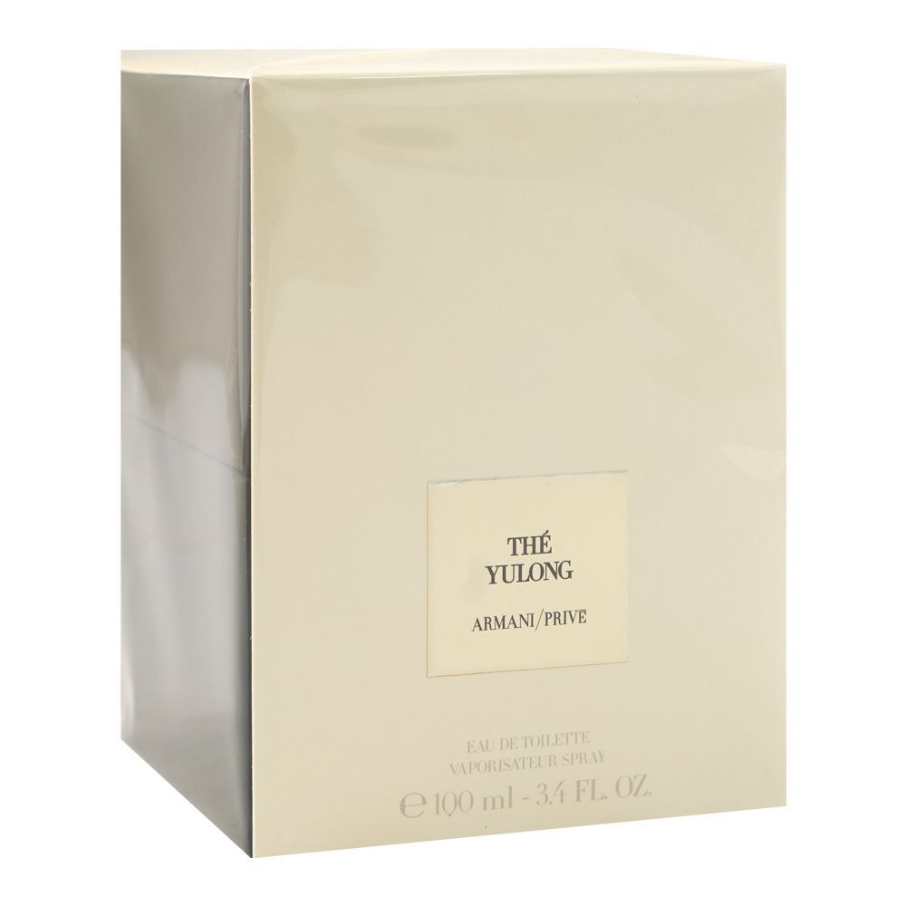 Giorgio Armani Privé Thé Yulong Eau de Toilette, Aromatic Green Fragrance For Men And Women 100ml