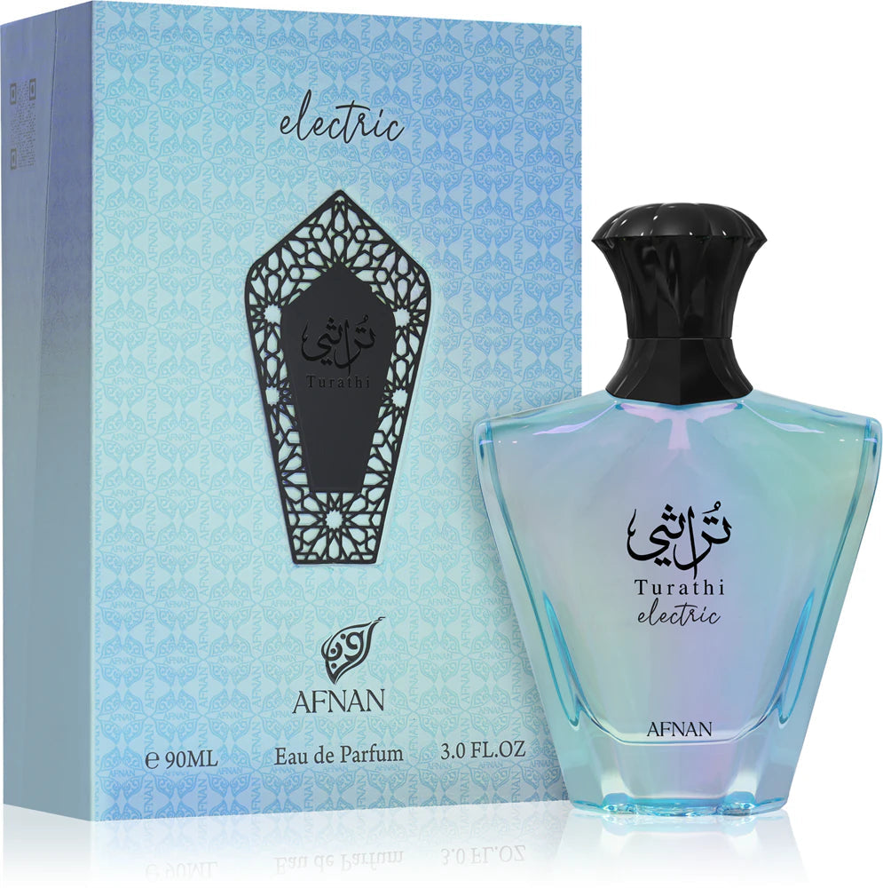 Afnan Turathi Electric Edp For Men And Women Woody 90ml