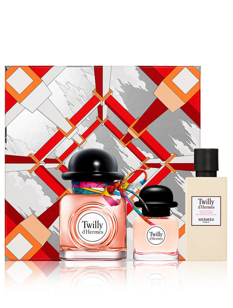 HERMES  TWILLY D'HERMES  FOR WOMEN SET EDP 50 ml + EDP 7.5 ml + MOISTURIZING BODY LOTION 40 ml