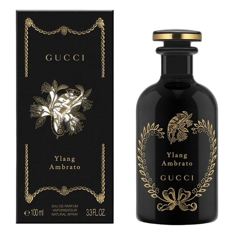 Gucci Ylang Ambrato Eau De Parfum For Unisex - Oriental Vanilla Perfume 100ml