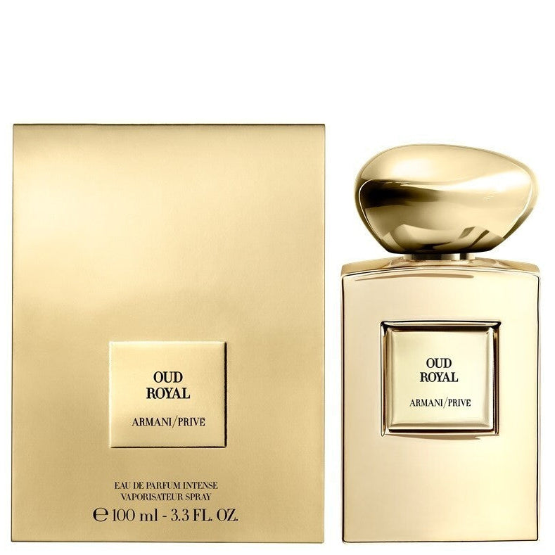 Giorgio Armani Armani Prive Oud Royal Eau De Parfume Intense For Unisex -Oriental Woody Perfume 100ml