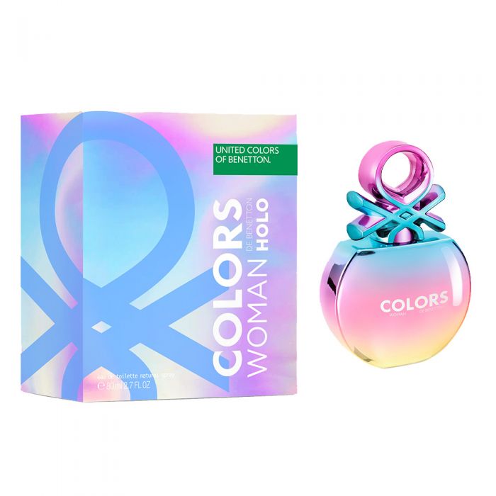 BENETTON COLORS   BENETTON HOLO WOMAN FOR WOMEN EDT 80 ml