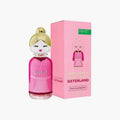 Benetton Sisterland Pink Raspberry Eau de Toilette, Floral Fragrance For Women 80ml