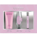 GUESS PINK FOR WOMEN EDT 75ML+200ML BODY LOTION+15ML MININTURE GIFT SET