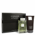 Lalique Hommage For Men EDT 100ml + 150ml Hair & Body Shower Gel  Set