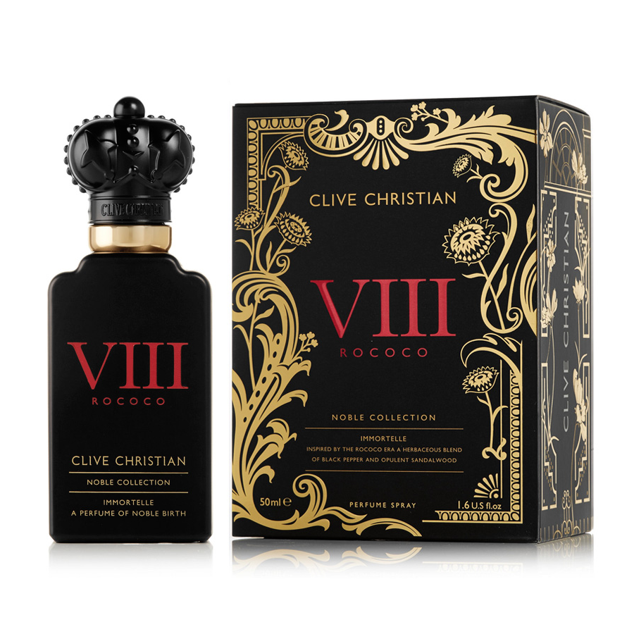 CLIVE CHRISTIAN VIII ROCOCO IMMORTELLE NOBLE COLLECTION  PERFUME FOR MEN 50 ml