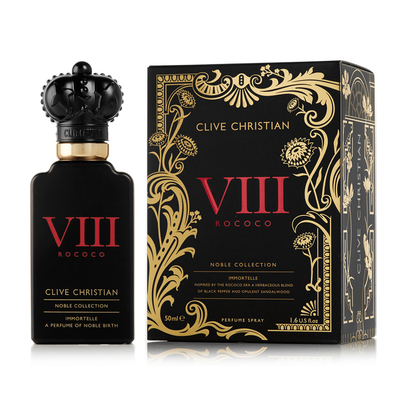 CLIVE CHRISTIAN VIII ROCOCO IMMORTELLE NOBLE COLLECTION  PERFUME FOR MEN 50 ml