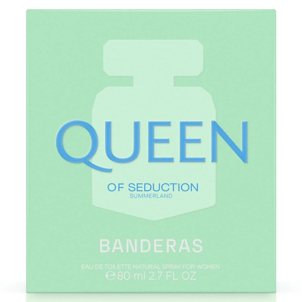 Antonio Banderas Queen Of Seduction Summerland Eau De Toilette For Women - Floral-Fruity Perfume 80ml