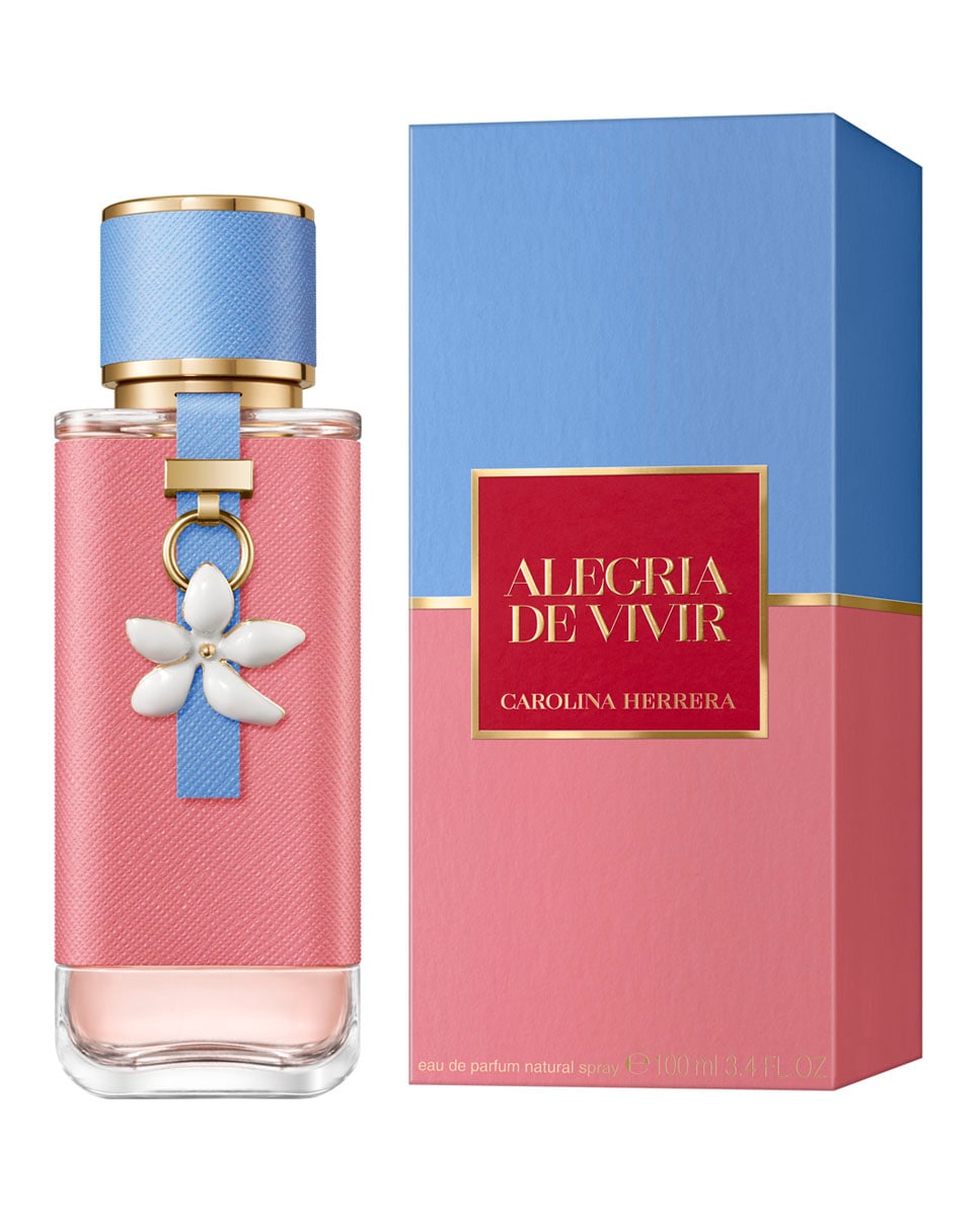 Carolina Herrera Alegria De Vivir Eau De Parfum For Women - Floral Woody Musk Perfume 100ml